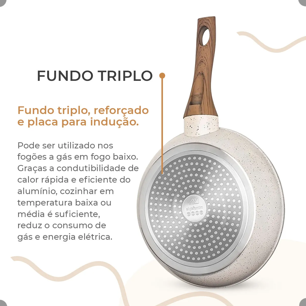 Jogo De Panelas Antiaderente Cerâmica Mimo/Colinox Style 10 Peças — imagem 2